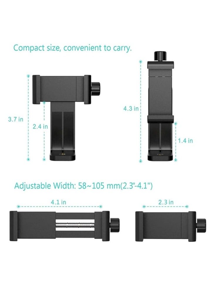 PROMASS Cell Phone Clipper Vertical Bracket Smartphone Clip Holder 360 Adapter For iPhone 13 Pro Max For Samsung/Huawei Mobile Cell Phone - Image 4