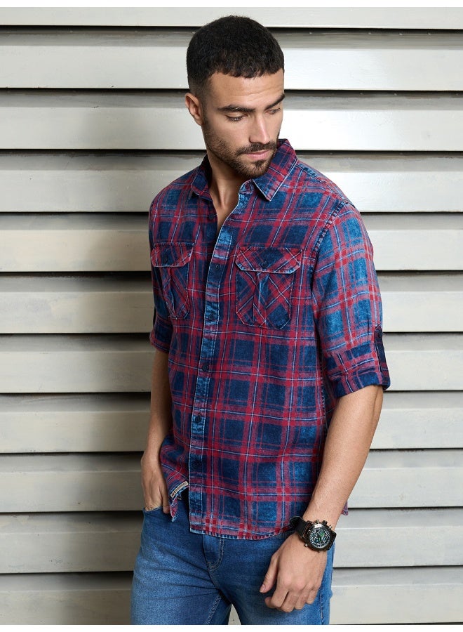 هاي ستار قمصان رجالي بقصة عادية متعددة الألوان - ممتعة ومريحة - Image 2