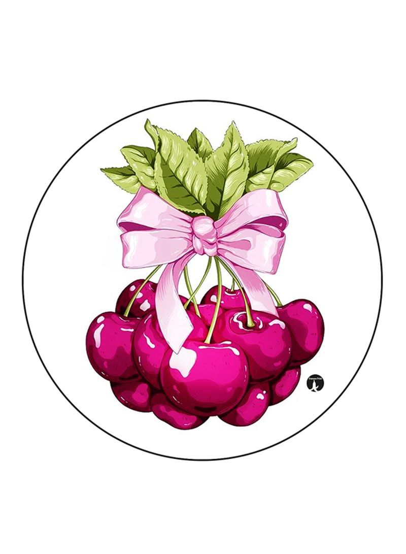 RKN Cherries Printed Mouse Pad Multicolour
