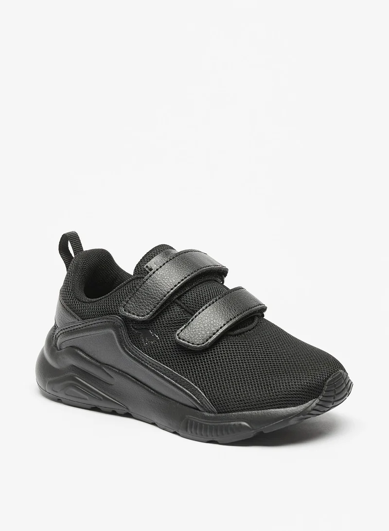 كانغاروس Boys Solid Sports Shoes with Hook and Loop Closure