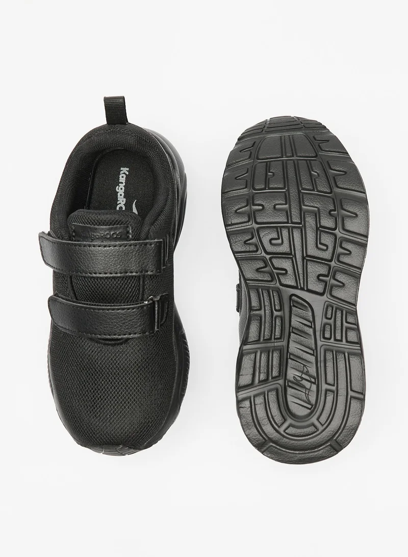 كانغاروس Boys Solid Sports Shoes with Hook and Loop Closure