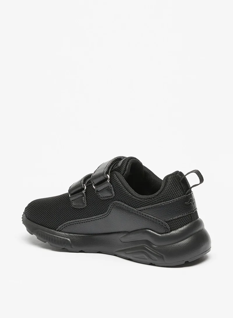 كانغاروس Boys Solid Sports Shoes with Hook and Loop Closure