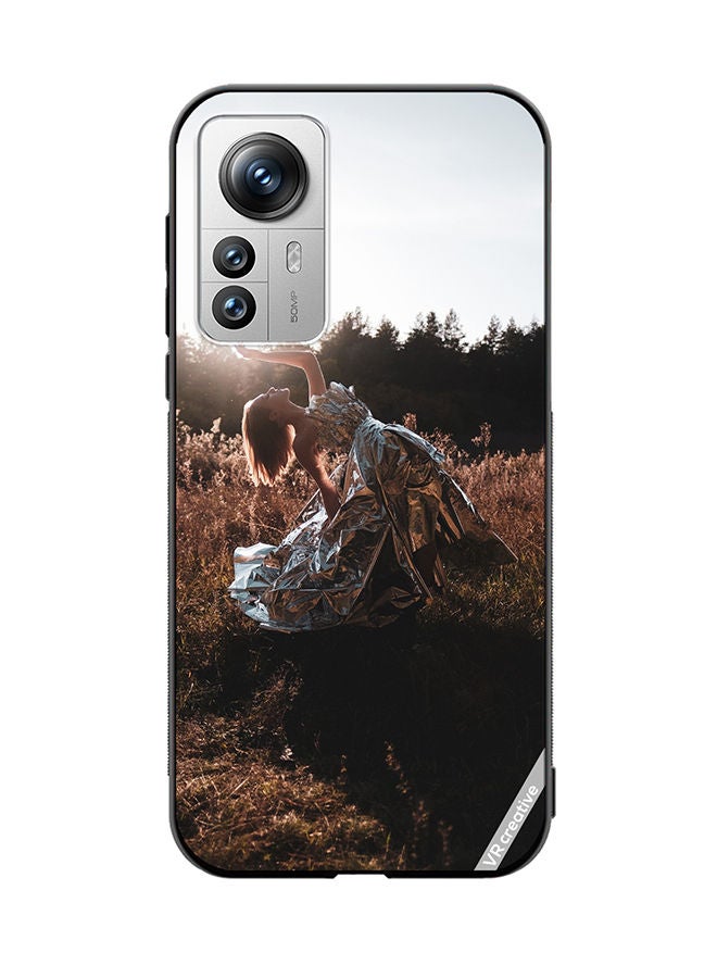 VR CREATIVE Protective Case Cover For Xiaomi 12X Girl Dance Pose Design Multicolour - Image 1