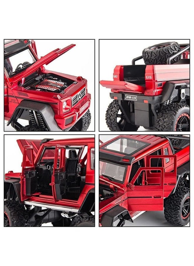 Bluebell Exclusive Alloy Metal Pull Back Die-cast Car 1:22 Big 6X6 AMG Benz G63 Off Road Toy CAR Diecast Metal Pullback Toy car with Openable 5 Doors, Light Music Boys Gifts Toys. - pzsku/Z9D8E3B57CFC1C2F4F5BDZ/45/_/1740118750/822583cf-449c-442e-9f4f-a1c150459c96