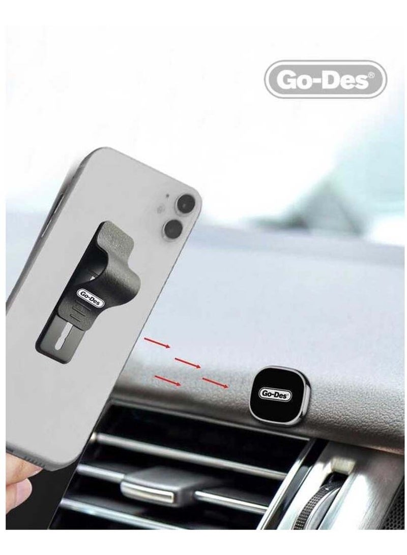 GO-DES Go Des GD-G082  2-in-1 Magnetic Stand for Smartphone & Tablet  Adjustable and Stable - Image 4