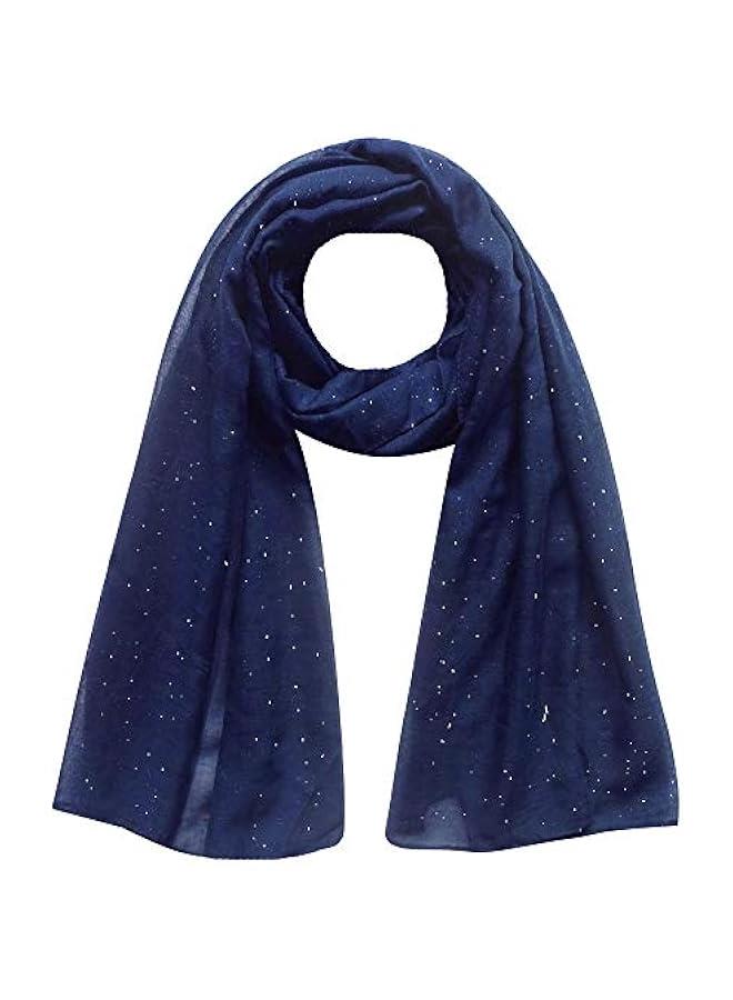 Arabest Maxi Sheer Hijab Scarf with Shimmering Sparkle Glitter