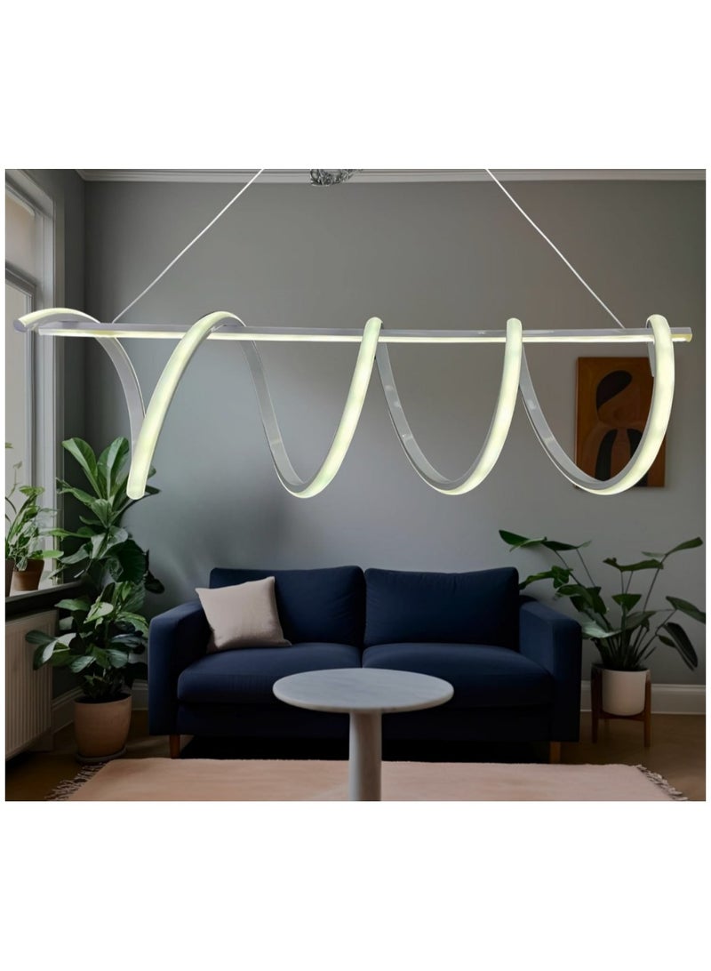 نجفة ليد بالريموت علي شكل سوستة 3 حركة - مستوردة