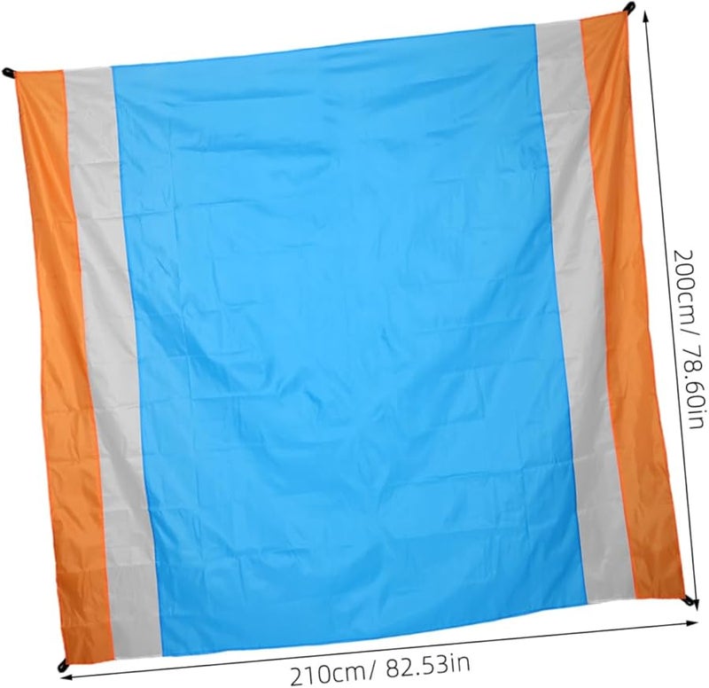 بطانية نزهة خفيفة الوزن مقاومة للماء لحصيرة السفر على الشاطئ للتخييم في الهواء الطلق - Image 3