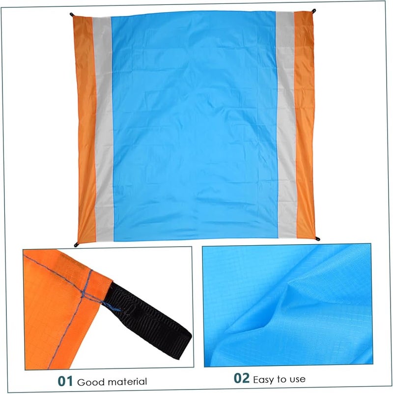 بطانية نزهة خفيفة الوزن مقاومة للماء لحصيرة السفر على الشاطئ للتخييم في الهواء الطلق - Image 4