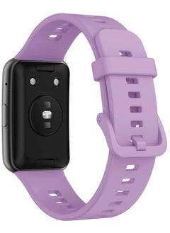 Soft Silicone Sport Band Stripe Silicone Wrist Strap Replacement for Huawei Watch Fit Fitness Smart Watch Huawei Fit - Light Purple - pzsku/Z9D8E5EFAE93D7EFB5B47Z/45/_/1663861917/660323fd-8a92-4df3-9a91-747293773d68