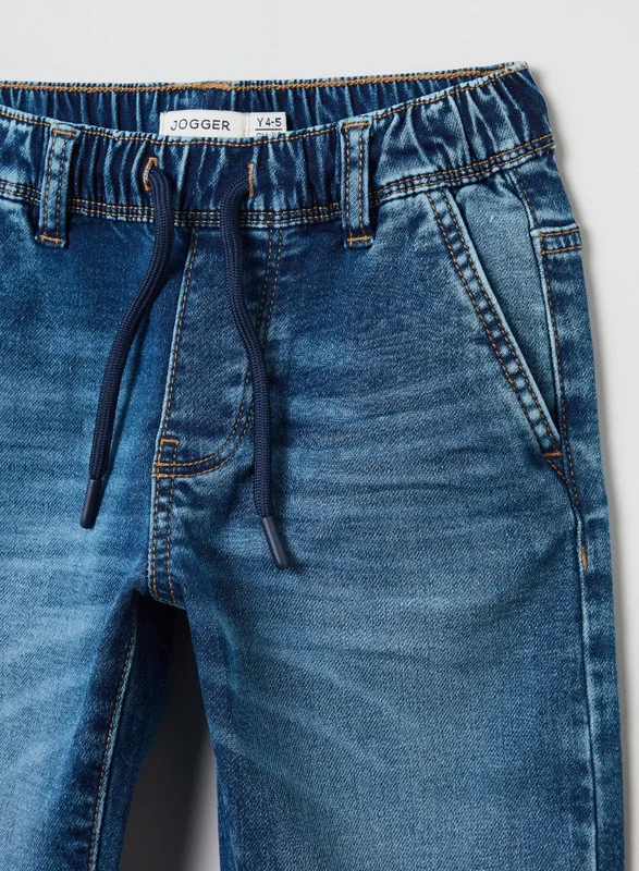 Ovs OVS Boys Denim Joggers With Pockets