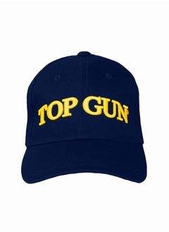 Top Gun TOP GUN® Logo Cap – Classic Aviator Style Adjustable Baseball Hat for Men & Women – Premium Quality, Comfortable Fit, and Embroidered Logo – Perfect for Casual Wear & Aviation Enthusiasts 