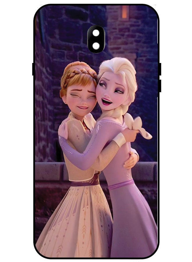 Protective Case Cover For Samsung Galaxy J7 2017 Smart Series Printed Protective Case Cover for Samsung Galaxy J7 2017 Anna Elsa