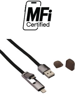 Paleon Lightning + Micro USB Charging Cable 