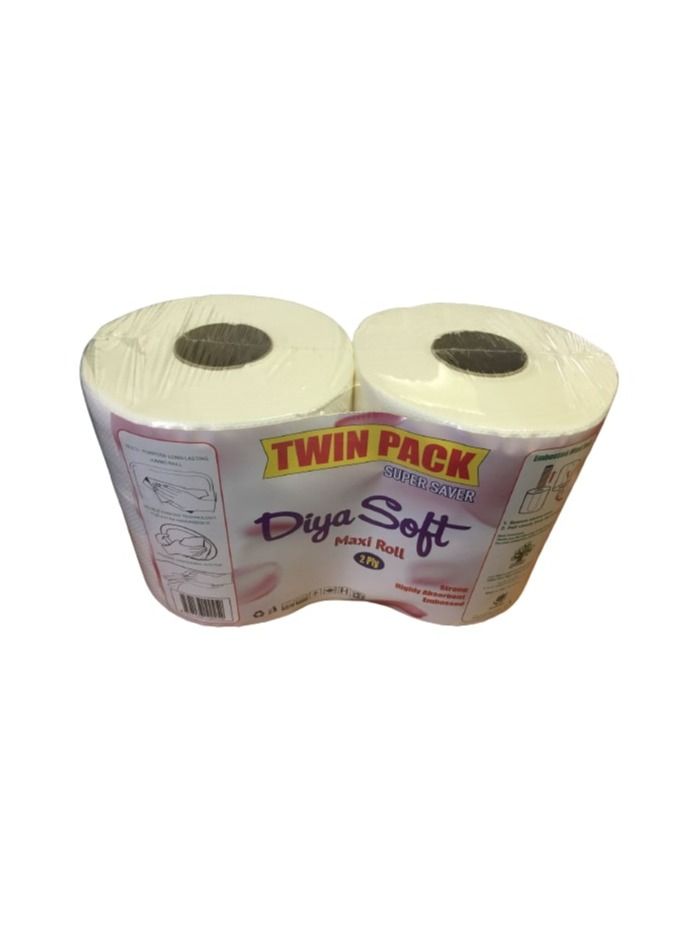 Generic Diya Soft maxi roll 2 in 1 pack  - Image 2