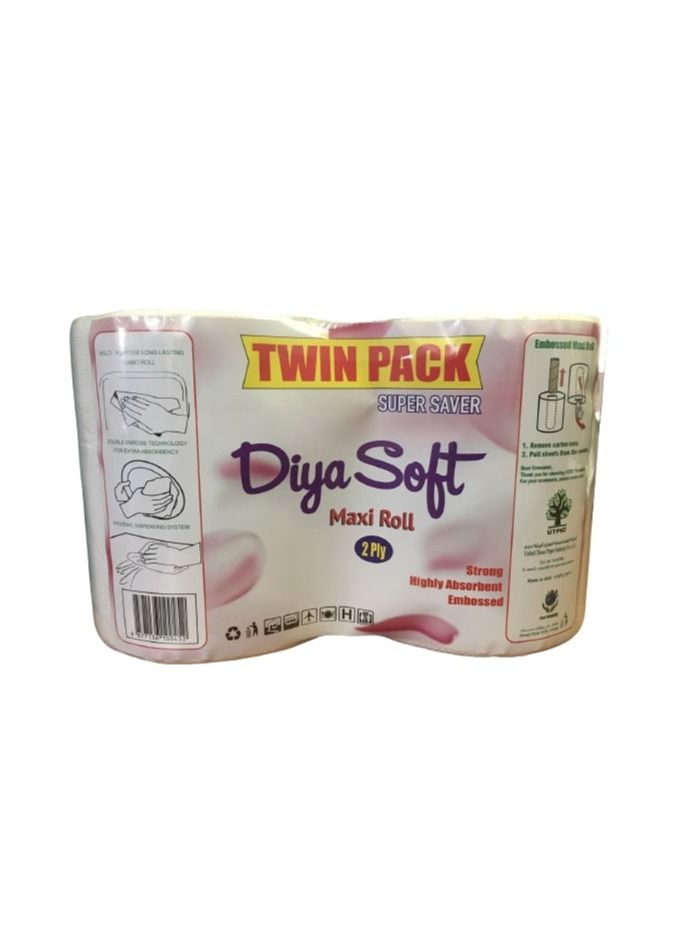 Generic Diya Soft maxi roll 2 in 1 pack  - Image 5