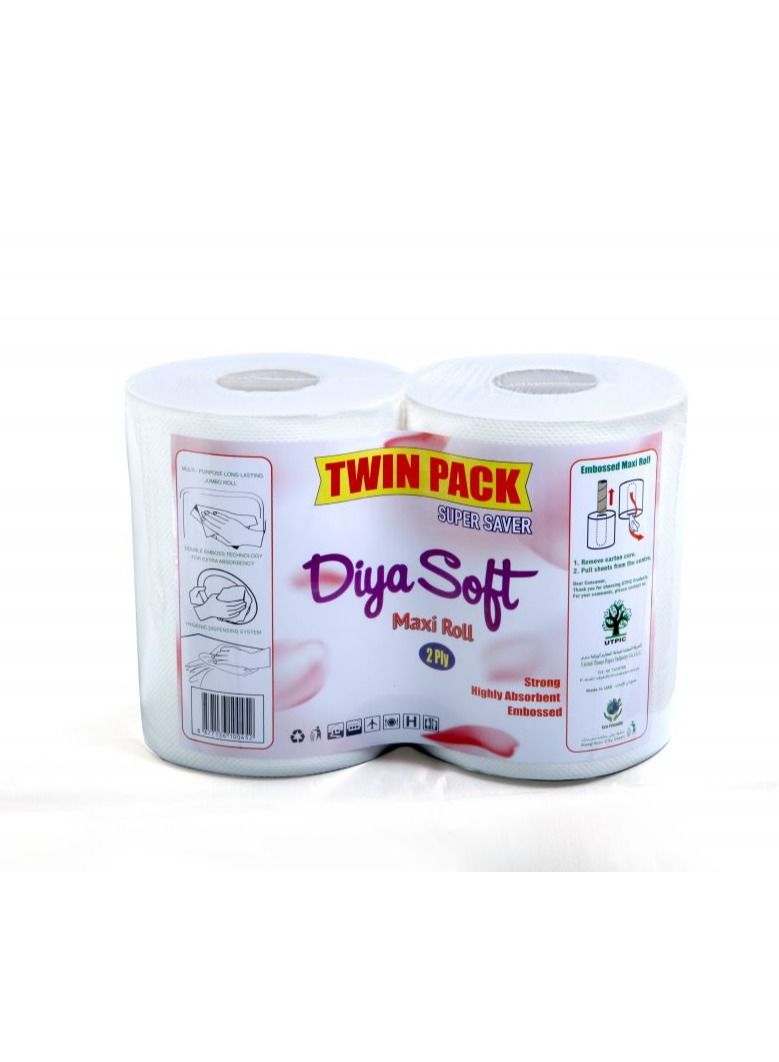 Generic Diya Soft maxi roll 2 in 1 pack  - Image 1