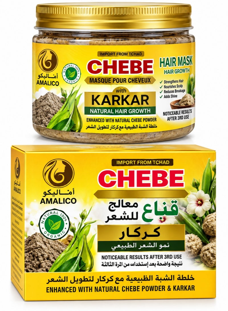 Chebe Hair Mask Hair Treatment With Karkar 200 g