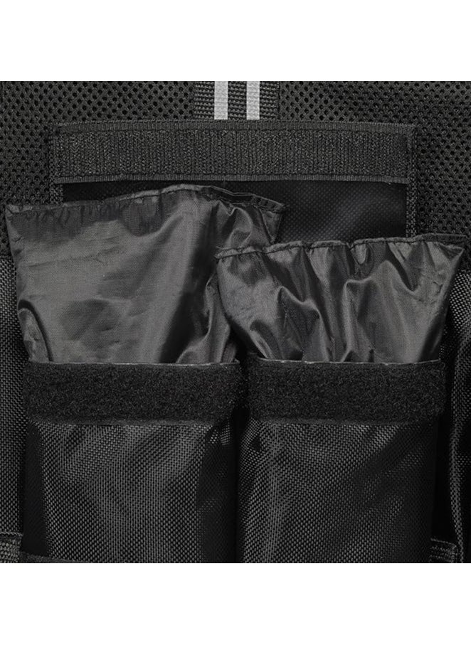 YORK Weight Vest 10 Kg Black  - Image 2
