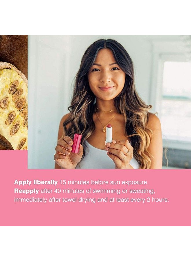 COOLA Organic Tinted Lip Balm & Mineral Sunscreen With Spf 30 Dermatologist Tested Lip Care For Daily Protection Vegan Variety Pack 0.15 Oz Each - Image 5