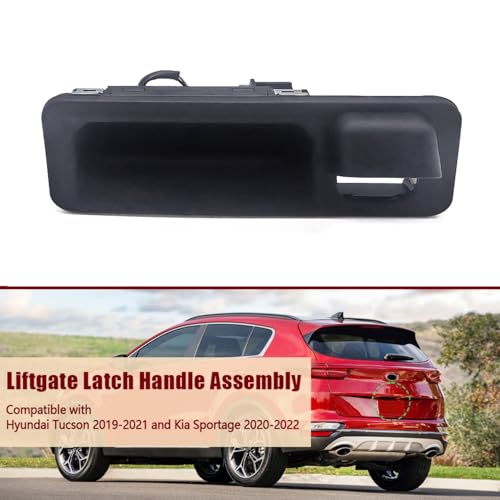 SIDMILE Rear Trunk Hatch Handle Fit for Hyundai Tucson 20192021 Fit for Kia Sportage 20202022 Liftgate Pull Handle Replace 81260D3510 Tailgate Trunk Lid Outside Release Handle - Image 3
