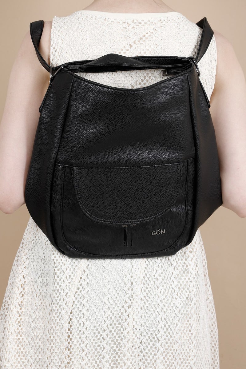 Gönderi(r) Gön Large Size Women's Shoulder and Backpack Bag B5555 - Image 5