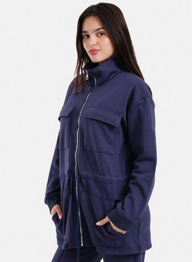 Carina Utility-Pocket Lounge Jacket - Image 2