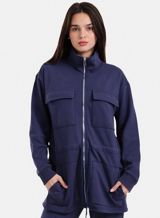 Carina Utility-Pocket Lounge Jacket - Image 1