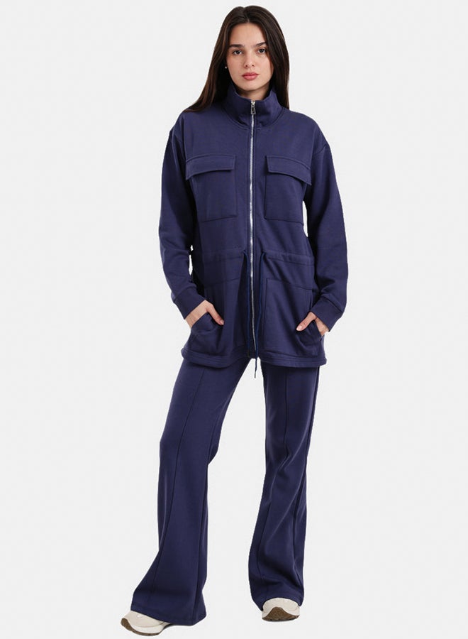 Carina Utility-Pocket Lounge Jacket - Image 5