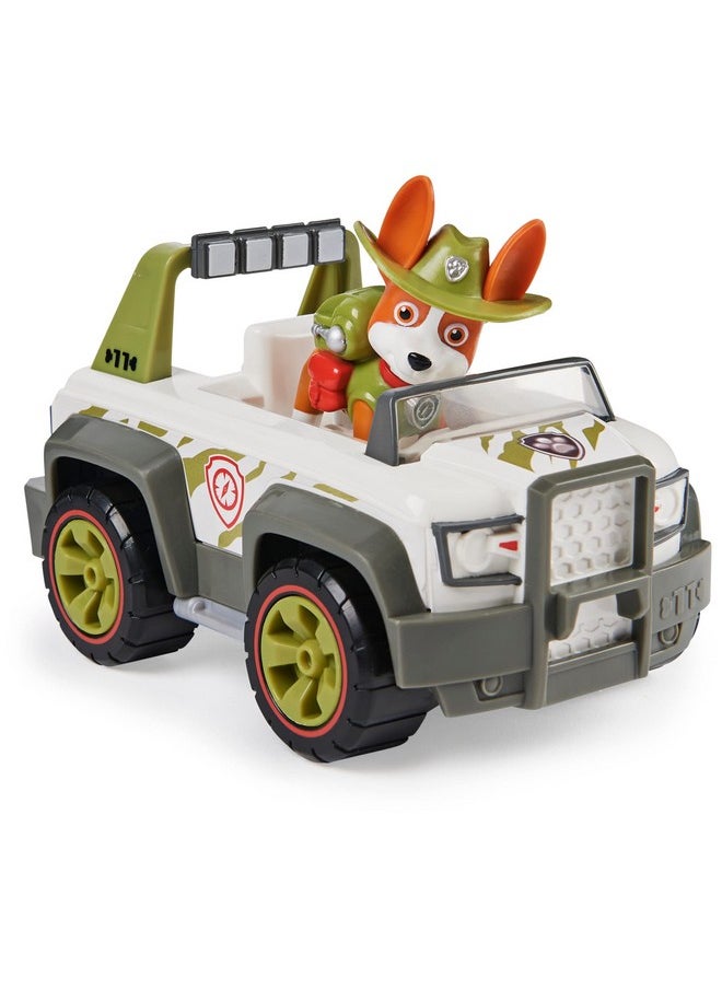 PAW PATROL - Paw Patrol, Tracker’s Jungle Cruiser Vehicle with Collectible Figure, for Kids Aged 3 and up, Multicolor, (6061801) - Image 1