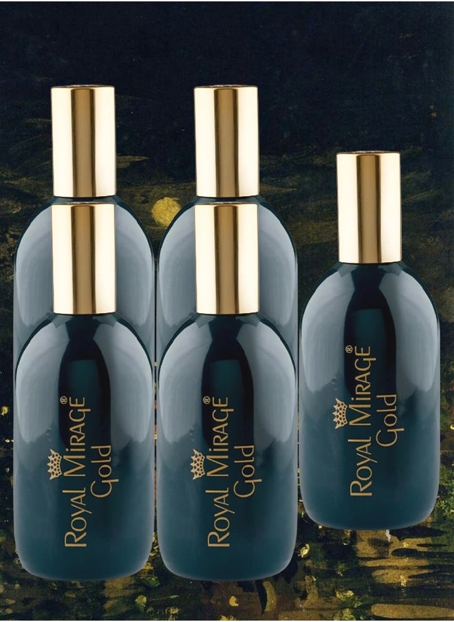 ROYAL MIRAGE 5 Pieces Royal Mirage Gold Perfume For Unisex 120ml EDC  - Image 1