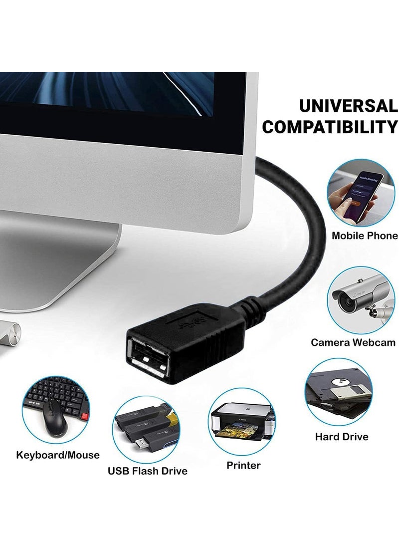 iMBAPrice iMBAPrice USB 30 Extender  15 Feet SuperSpeed USB 30 A Male to USB 30 A Female Extension Cable Black a Charging  Data Transfer for Keyboard Mouse Printer Flash Drive Hard Drive and More  - Image 4