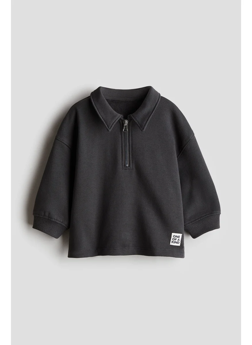 H&M Zip-Top Polo Shirt