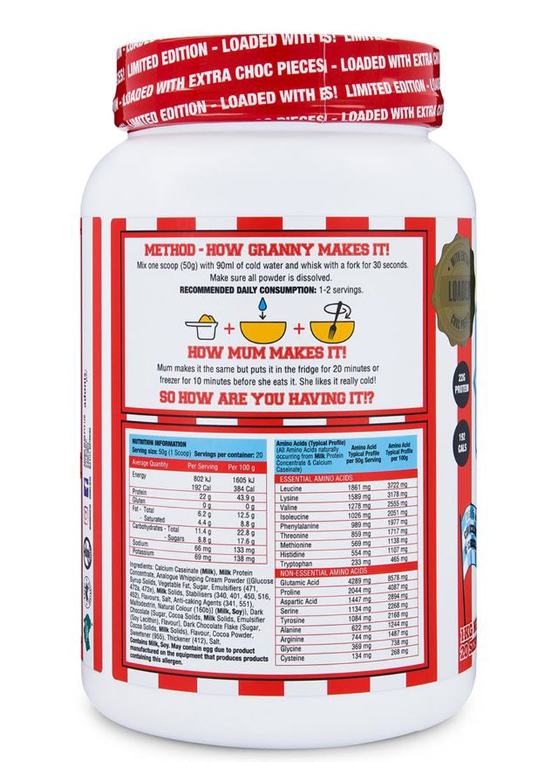 Adonis Gear بروتين كوكي دوغ لوديد تريبل شوكليت 1KG - Image 2
