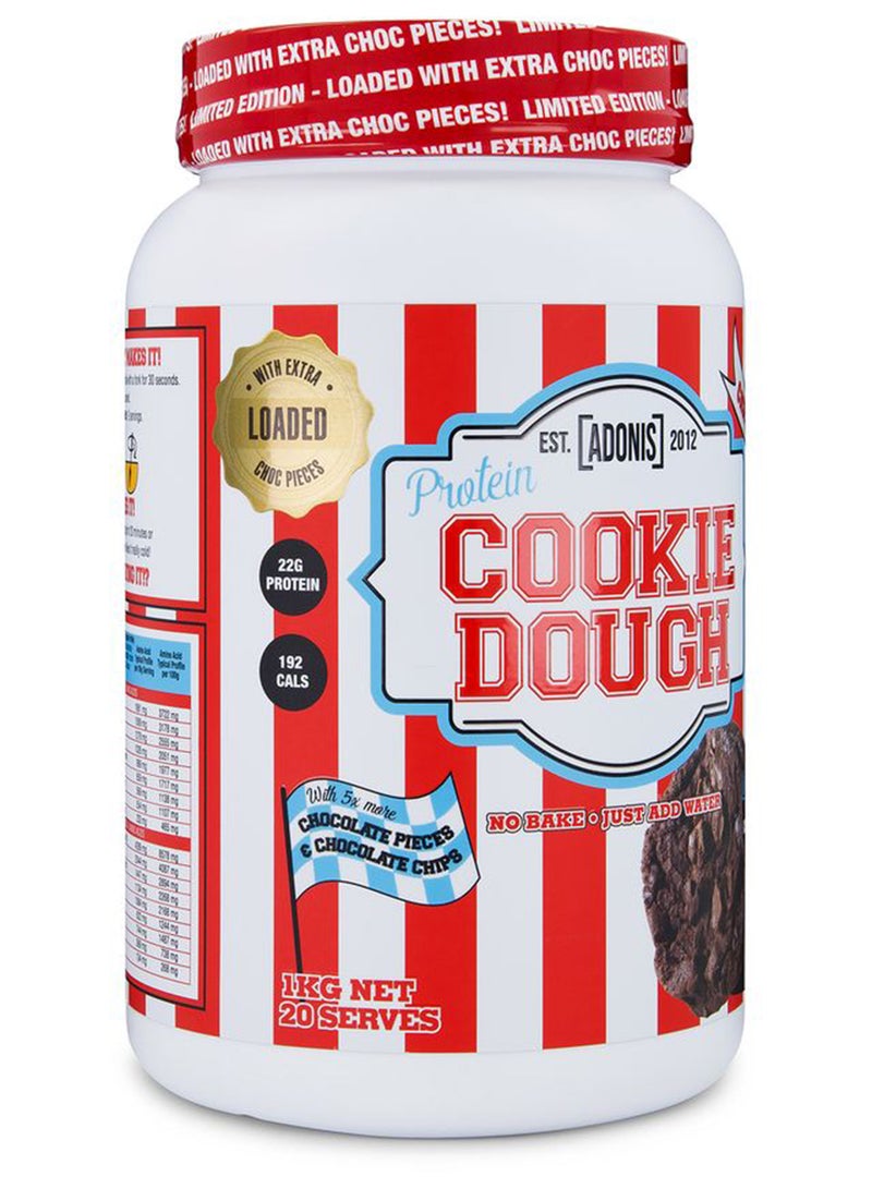 Adonis Gear بروتين كوكي دوغ لوديد تريبل شوكليت 1KG - Image 4