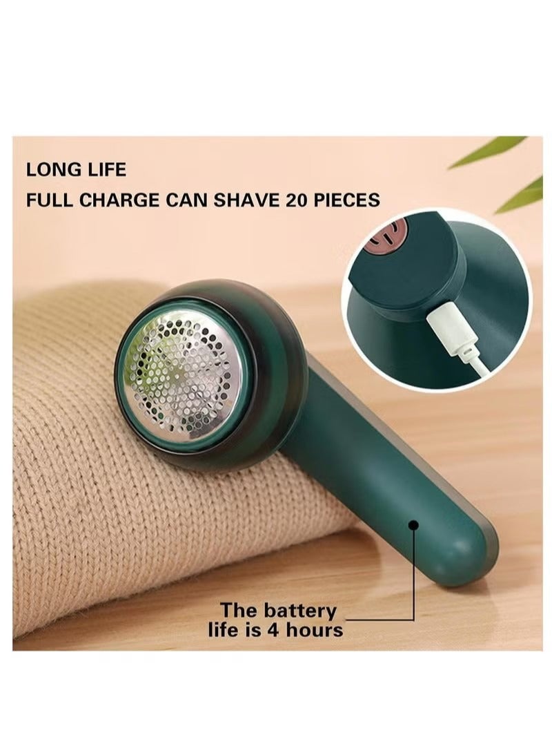 Rechargeable - Electric Lint Remover, Fabric Shaver Fuzz Remover, Sweater Shavers to Remove Pilling, Portable Lint Remover for Clothes - Image 3