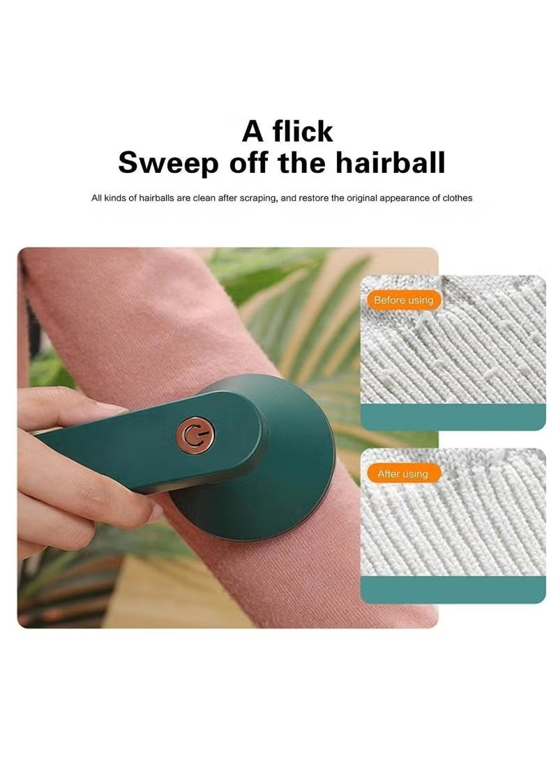 Rechargeable - Electric Lint Remover, Fabric Shaver Fuzz Remover, Sweater Shavers to Remove Pilling, Portable Lint Remover for Clothes - Image 4