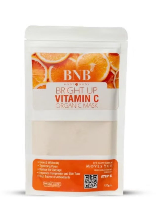 BNB Bright Up Vitamin C Mask 120g – Skin Brightening & Revitalizing Face Mask