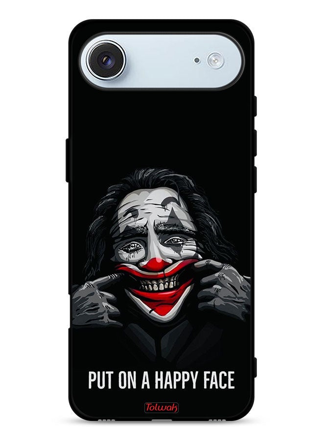 Tolwak Apple iPhone Air Protective Case Cover Put On Happy Face - Image 1