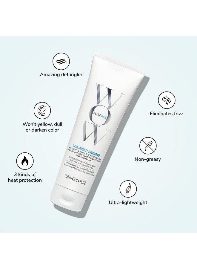 كولور واو مجموعة COLOR WOW Dream Clean Duo - شامبو COLOR SECURITY نظيف 100%، خالٍ من الكبريتات، وبلسم COLOR SECURITY خفيف الوزن - للشعر الرقيق إلى العادي | احصلي على شعر لامع ورطب للغاية - Image 3