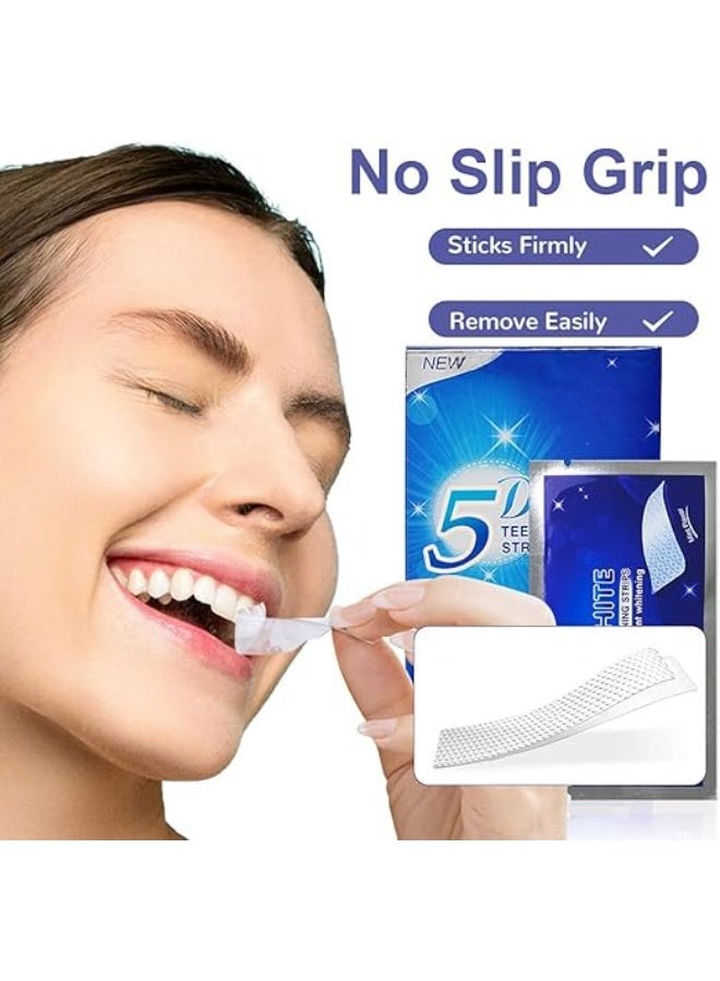 14-Pieces 5D Teeth Whitening Strips - Image 1