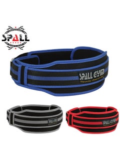 Spall Power Lifting Belt Suede Leather Double Prong Power Belt Gym Bodybuilding Thick Weight Lifting Weightlifting Belt for Men & Women Optimal Powerlifting Belts  - Image 4