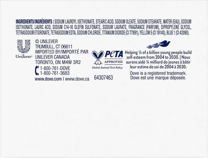 Dove Cool Moisture Beauty Bar Soap with Cucumber & Green Tea Scent - 2 Bars (3.75 oz each) for Refreshing Skin - Image 2