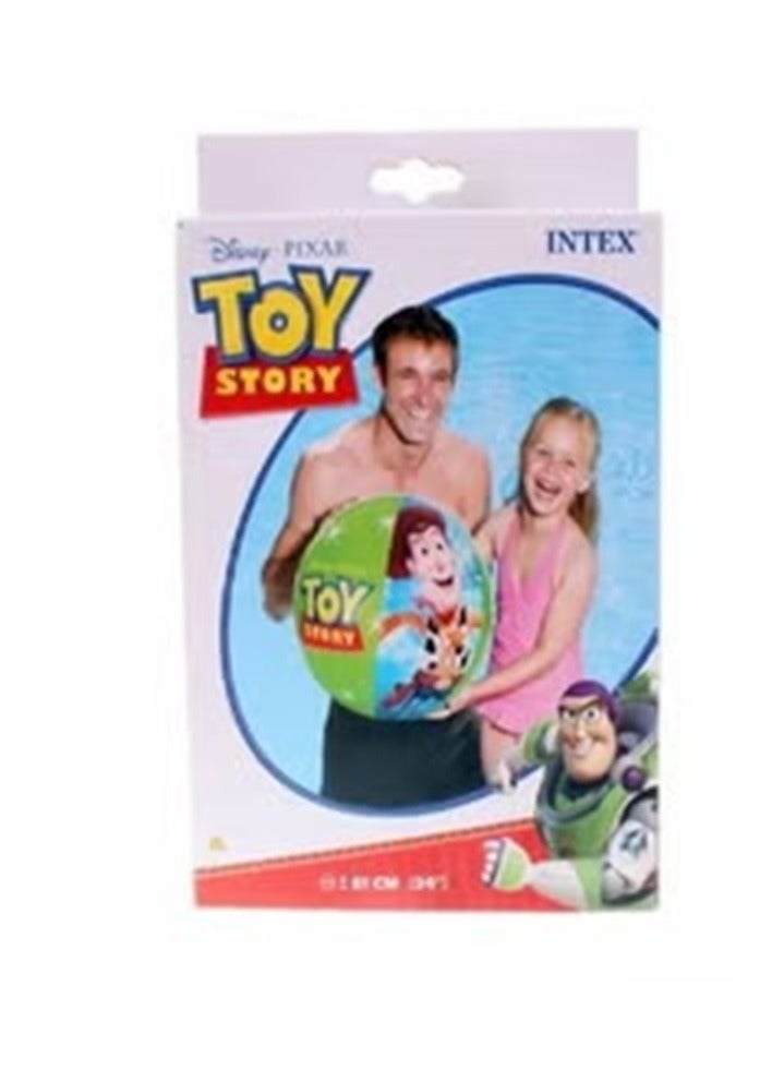 Intex Pixar toy Story Beach Ball and Rocket Swim Ring Deluxe Arm Bands - Image 2
