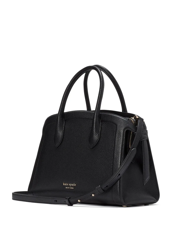 كيت سبيد Knott Medium Zip-Top Satchel