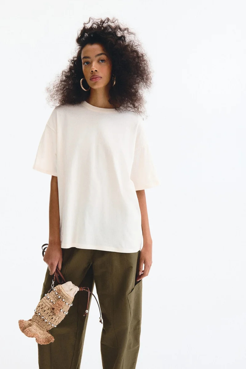 H&M Oversized printed T-shirt