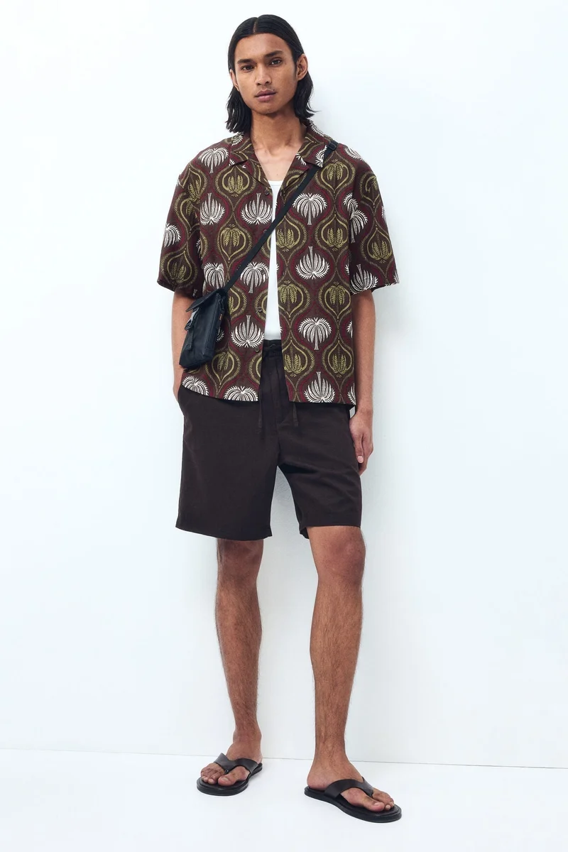 H&M Relaxed Fit Resort shirt