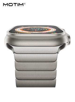 Apple Watch Metal Band for Ultra 2 iWatch Series, 49mm 46mm 45mm 44mm 42mm, Adjustable Men and Women Metal Replace Strap, Compatible with Apple Watch SE 10/9/8/7/6/5/4/3/2/1 - pzsku/Z9D901088CC223924CC6AZ/45/_/1737341839/2167a3f8-973e-49c9-a0fc-40a6b02c1f7a