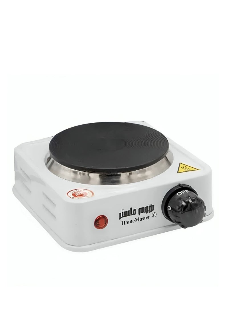 Home Master - Home Master HM-381 Single Burner Electric Cast Iron Stove 5 Heat Levels Suitable for Cooking and Heating - Image 1