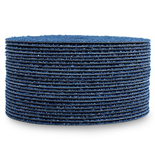 BHA Zirconia Resin Fiber Grinding and Sanding Discs, 5” x 7/8”, 24 Grit - 25 Pack - Image 4